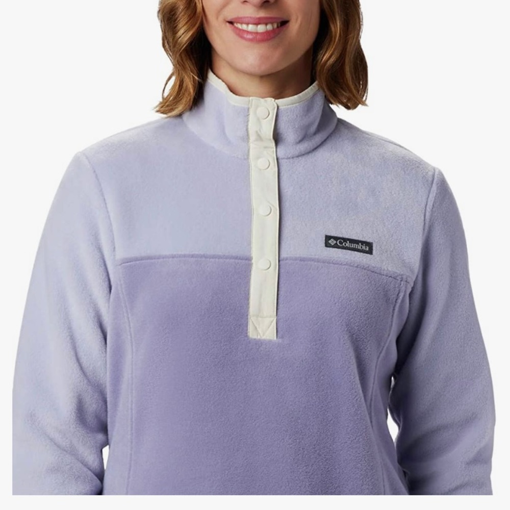 ❄️💜Women's Benton Springs 1/2 Snap Pullover Plus Size